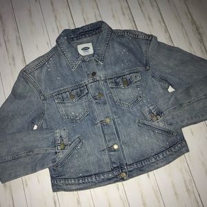 Old Navy Blue Jean Denim Jacket Women’s Small